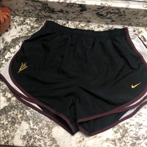 asu nike running shorts